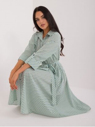 Žalios spalvos suknelė SKN0059